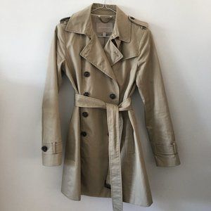 Banana Republic beige trench coat XS PETITE